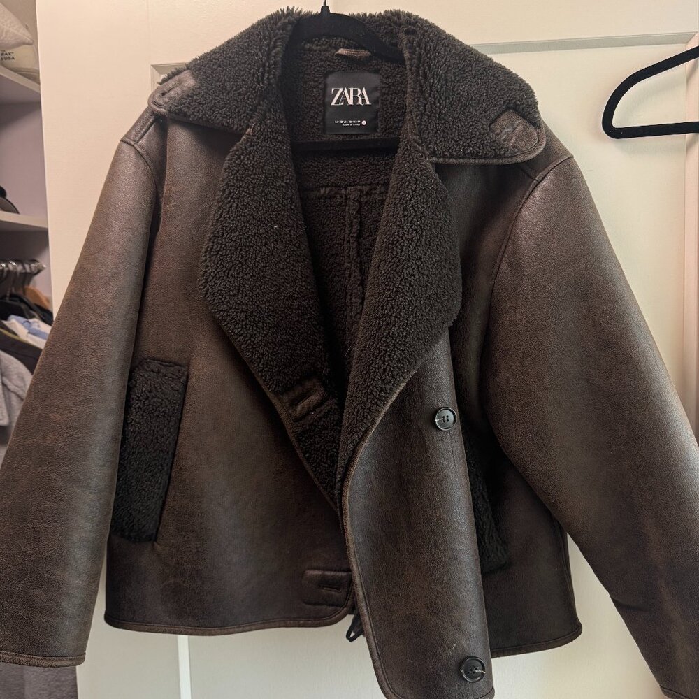 Zara Sherpa Jacket